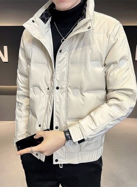 1404-2-AS1104—P139 高品质印花棉衣潮流时尚简约休闲百搭1帅气5