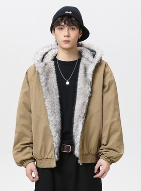 1404-2-999980-p92--2025休闲 宽松平铺 青少 年百搭夹克 棉衣