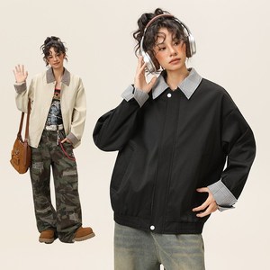 休闲男装女新港风中性冲锋衣多巴胺穿1404-1-99957-p75,贝嫂穿阔腿裤搭配图片