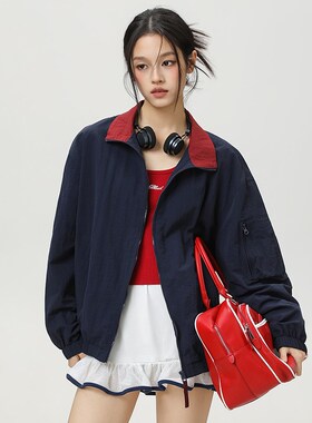 复古日系外套夹克情侣 百搭潮男青少年1404-1-998860-p65