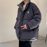 1404-2-90010-p75--2025休闲宽松平铺青少年百搭夹克棉衣，男装夹克，星座1404-3