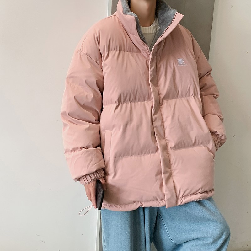 1404-2-90010-p75--2025 休闲宽松 平铺 青少年 百搭 夹克 棉衣图片