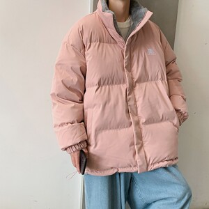1404-2-90010-p75--2025 休闲宽松 平铺 青少年 百搭 夹克 棉衣图片