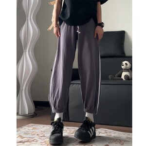 男女1404-1-DK26-p35腿裤子棉麻长裤运动裤休闲裤潮