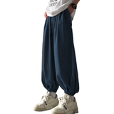 男女1404-1-K361-p40腿裤子棉麻长裤九分裤运动裤子休闲裤潮，女装休闲裤，星座1404-3