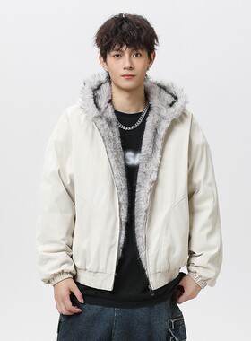 1404-2-999980-p92--2025 休闲 宽松平铺 青少 年百搭夹克 棉衣