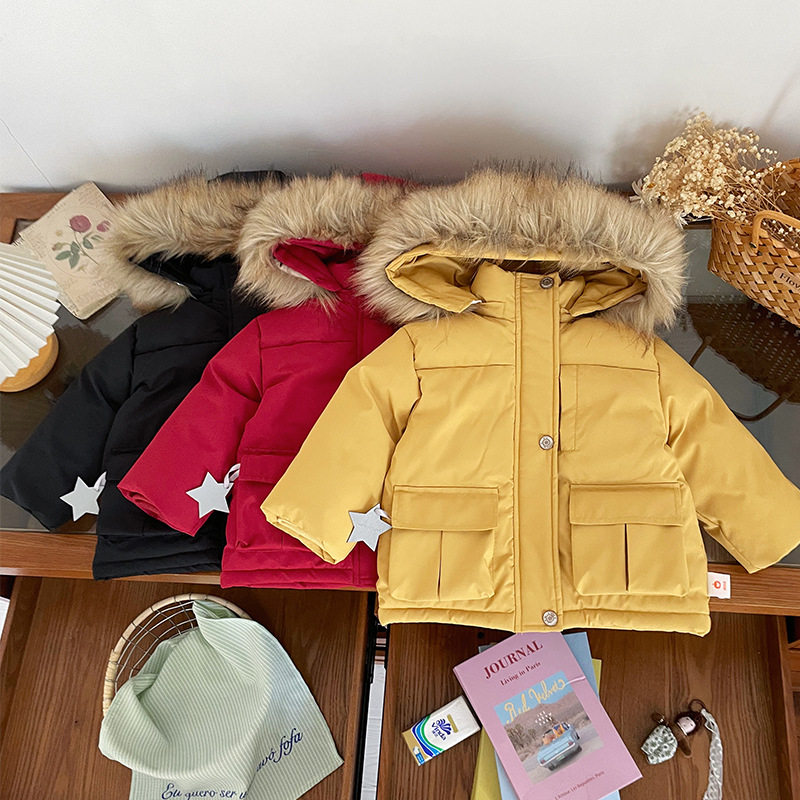 【现货】DW252352儿童羽绒服2025冬季新国标90白鸭绒男女童羽绒服