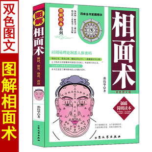 正版 图解相面术 邵伟华著精修版相法面相书籍 简明读本 中国古代易学面相风水男女手相面相 术数五官相法书籍图解麻衣相法