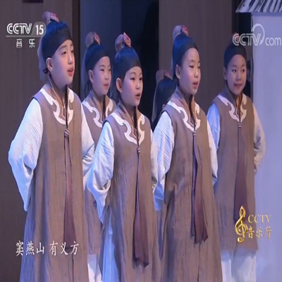 古诗歌朗诵演出服国学服装中国风