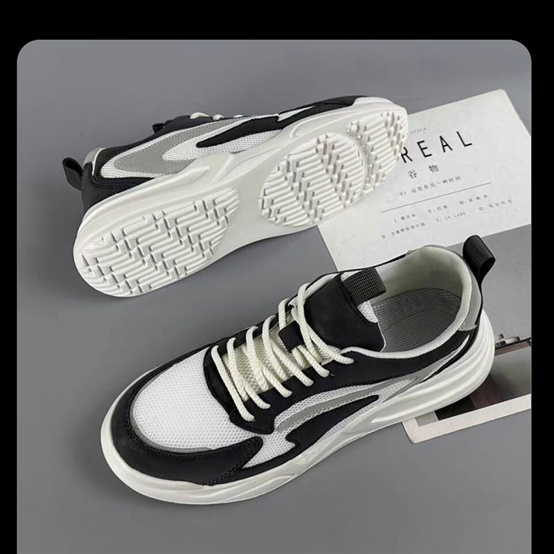 男鞋春季透气2026新款休闲网面运动鞋男款夏天鞋子男士潮流跑步鞋