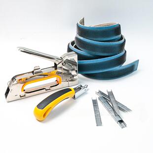gripper strip绣框绷布钉条tufting簇绒布固定工具手动钉枪起钉器
