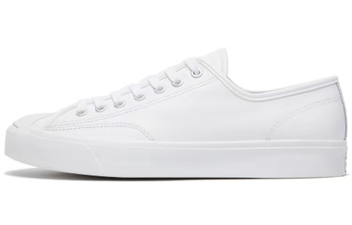 Converse Jack 复古百搭 低帮休闲板鞋 男女同款 白色 164225C