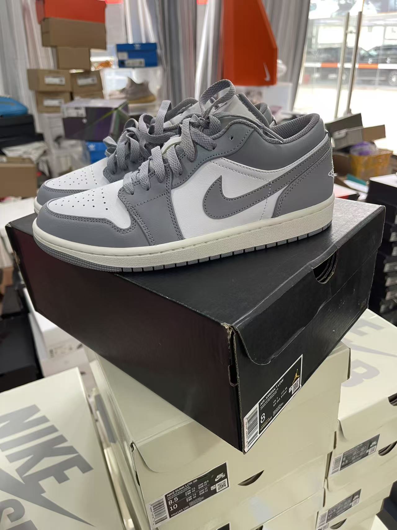 Air Jordan 1 板鞋 运动休闲鞋 复古  553558-053 key仓库实拍