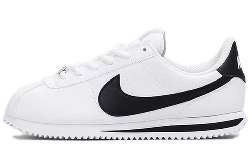 Nike Cortez (GS) 阿甘 白黑 跑步鞋#送礼推荐 904764-102