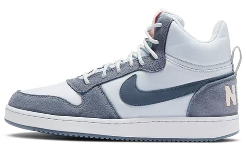 Nike Court Borough Mid Prem 女款 灰蓝粉844907-005