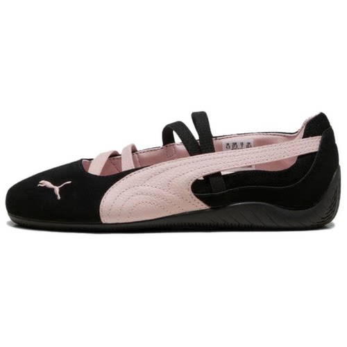 PUMA speedcat BALLET 舒适复古 玛丽珍鞋 女款 黑粉 406334-02
