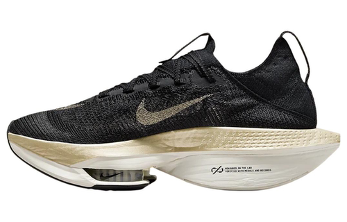 Nike Alphafly 2 公低帮 碳板 休闲跑步鞋 男款 黑金 DN3555-001