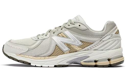 New Balance NB 860 织物人造革 运动复古 米黄ML860KS2