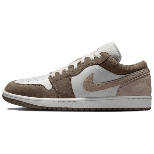Jordan Air Jordan 1 舒适 低帮 复古篮球鞋 男款 553558-046
