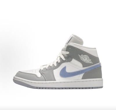 Air Jordan 1复古潮流运动休闲鞋中帮/烟灰BQ6472-105义乌FC仓