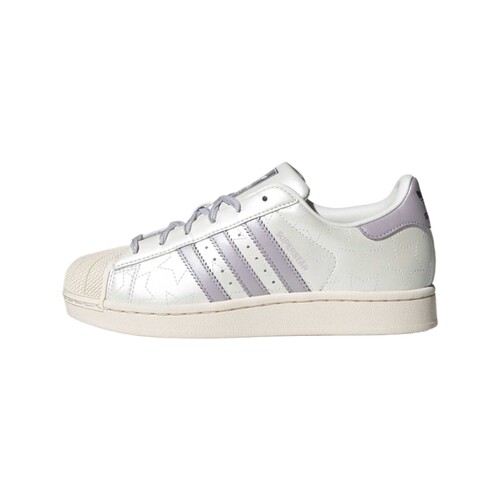 adidas originals Superstar 2 皮革合成革拼色经典贝壳头JR6984