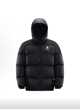 CAMEL骆驼 黑钻PRO 暖绒系列白鸭绒600蓬羽绒服 太原W35CR28001