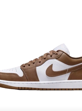 耐克Air Jordan 1 Low AJ1皮革舒适运动防滑DC0774-202博隆w