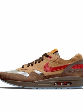 CLOT x  Nike Air Max 1 跑步鞋 棕黄色 DD1870-200 广东浩少仓