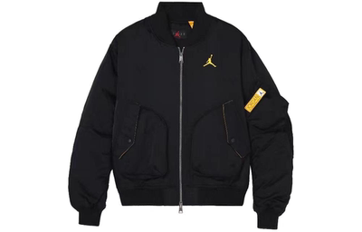 Nike x Jordan联名款 休闲运动夹克外套 男款 黑色 CZ1191-010