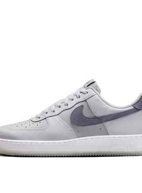 耐克Nike Air Force 1 AF1灰色空军一号男子低帮FJ4170-001传奇