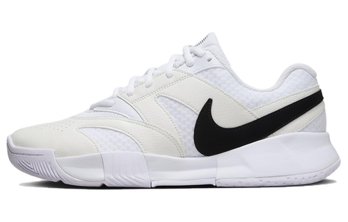 Nike Court Lite 4 防滑耐磨 低帮 白黑色 FD6575-100