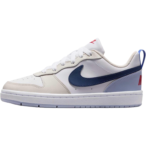 Nike 百搭时尚 耐磨 低帮 儿童板鞋 白色/蓝色 儿童款 IM3384-141