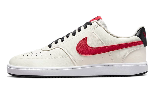 Nike Court Vision Low 低帮休闲板鞋 白红色 DM1187-101