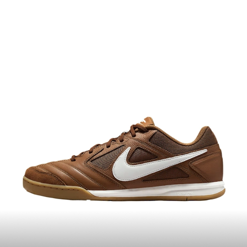 Nike耐克Gato德训鞋低帮系带复古休闲板鞋棕色HQ6019-200 陈生仓