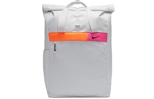Nike 耐克 书包背包双肩包 男女同款情侣款 浅银灰CU1488-094