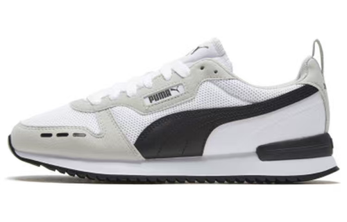 PUMA R78系列 低帮 跑步鞋 男女同款 白色 373117-02