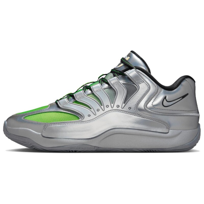Nike KD 18 EYBL EP 舒适耐用 防滑耐磨 低款 银灰色 IF2518-001图片