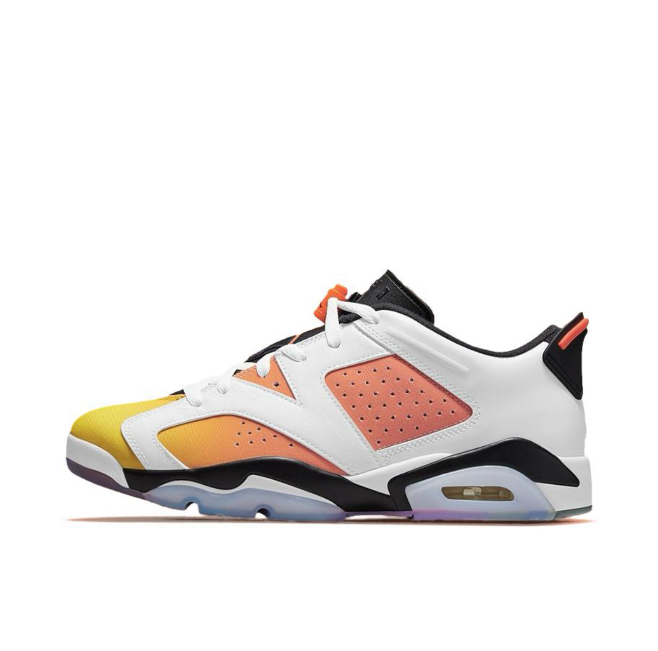 汤圆体育Jordan Air AJ6白黄低帮篮球鞋DC1048-110惠东仓