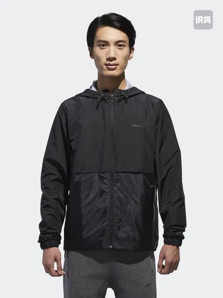adidas 秋冬防风外套夹克 CV6875  key仓
