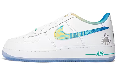 Nike Air Force 1 Low LV8 防滑减震低帮板鞋 女款 白 FJ7691-191