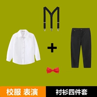 Детская хлопковая тонкая летняя рубашка