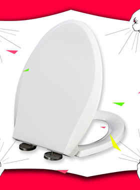 马桶盖 坐便盖板坐便圈适配TOTO CW854RB CW864B SW716B CSW718B