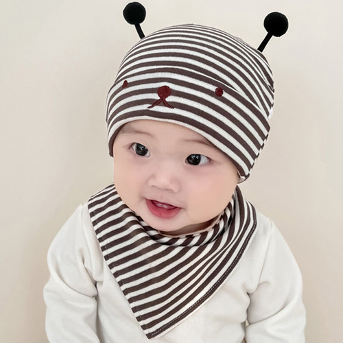 春秋款男宝女宝婴儿帽子可爱纯棉