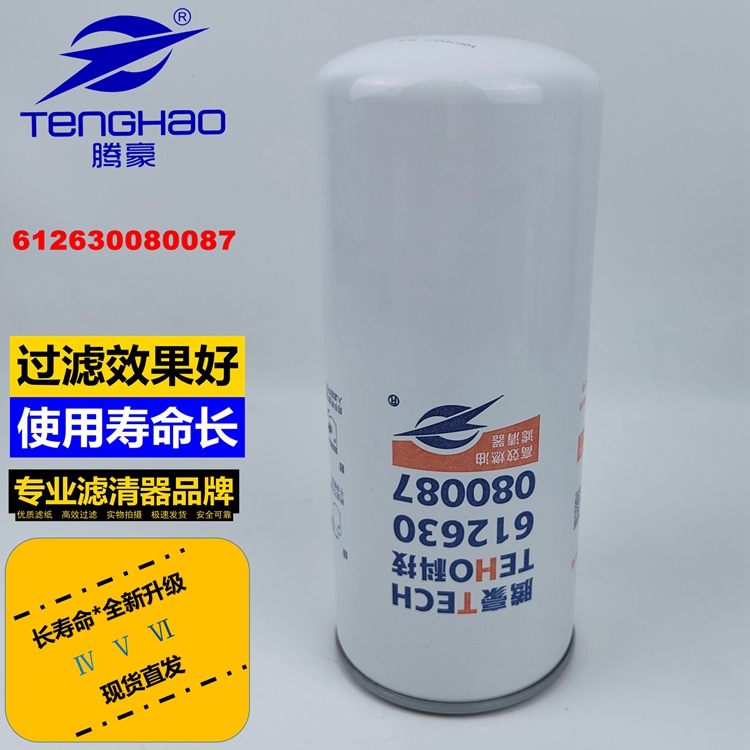 612630080087柴油滤清器格CX1023发动机柴油精滤芯1000422382柴滤