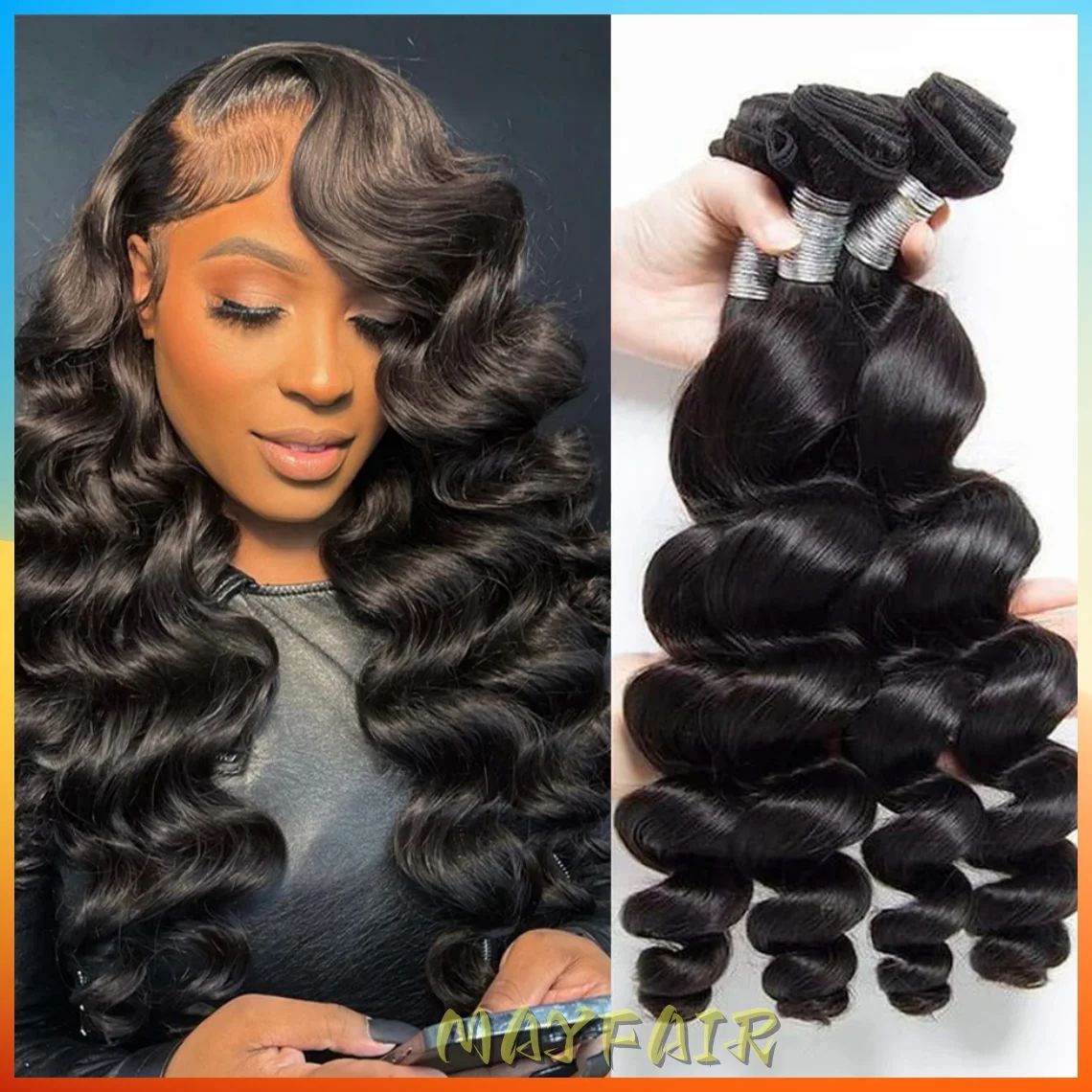 1/3/4 Loose Wave Weave Bundles 24 26 28 30 INCH Long Indian