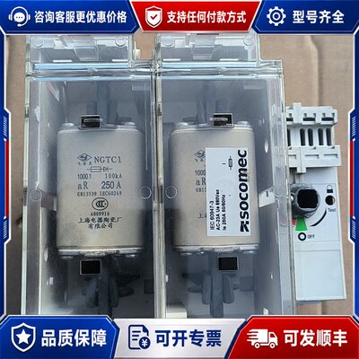 议价Socomec NGTC1熔断器 400V aR 250A可维修