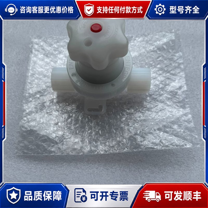 议价DS12-2M-12F-3 英特格手动隔膜阀 未使用 无可维修