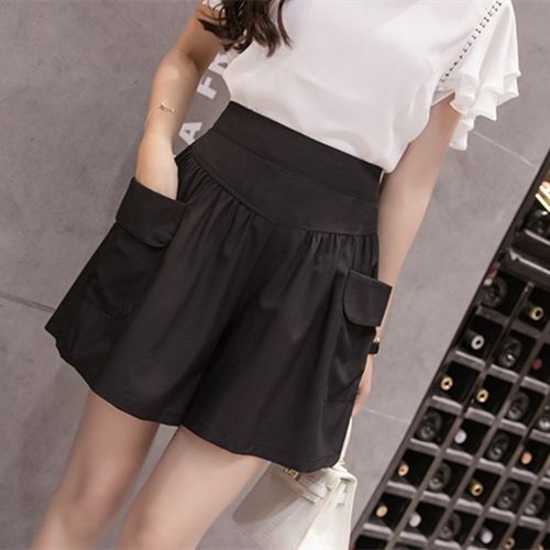 短裤棉麻宽松短裤棉麻大码