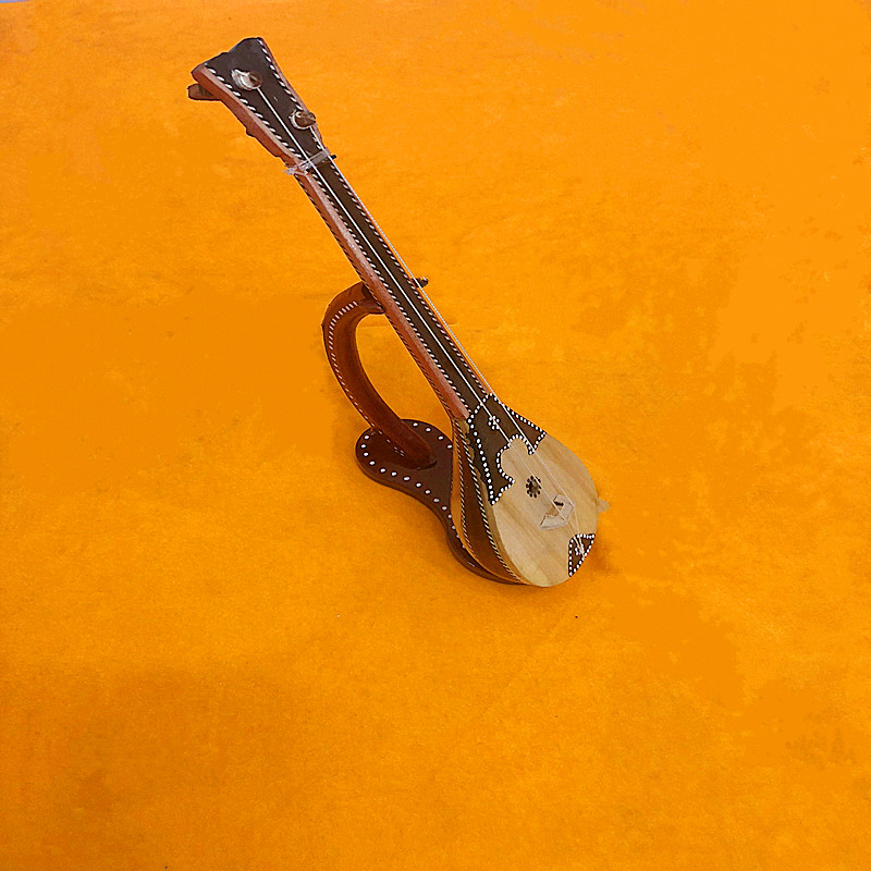 新疆民族乐器冬不拉演奏乐器家居装饰摆件少数民族特色真品