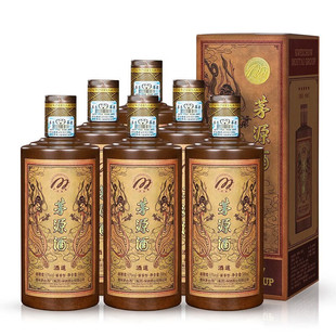 茅源酒酒道酱香型纯粮食白酒53度 正品 500mL 整箱礼盒装 6瓶 贵州